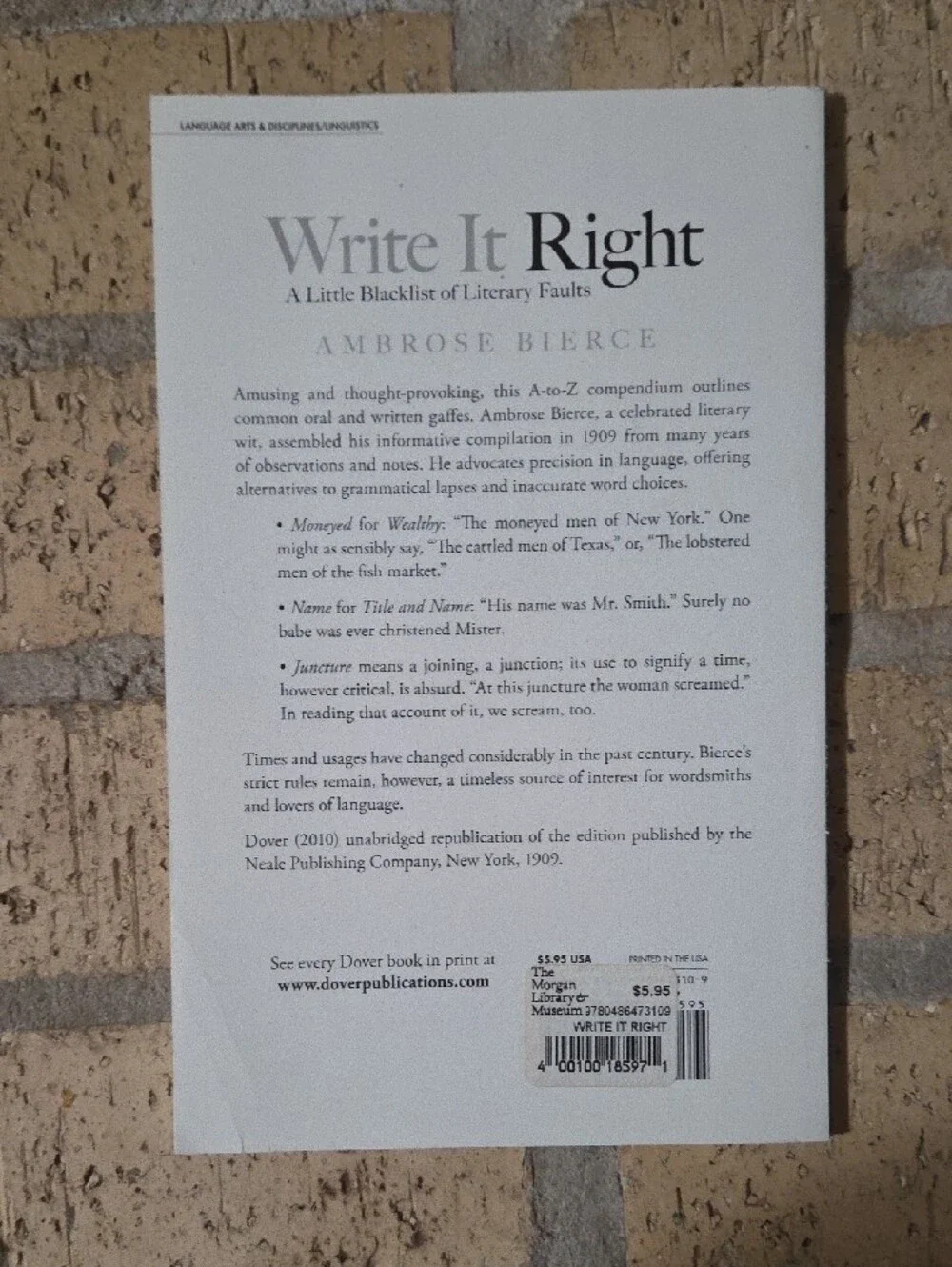 Ambrose Bierce write it